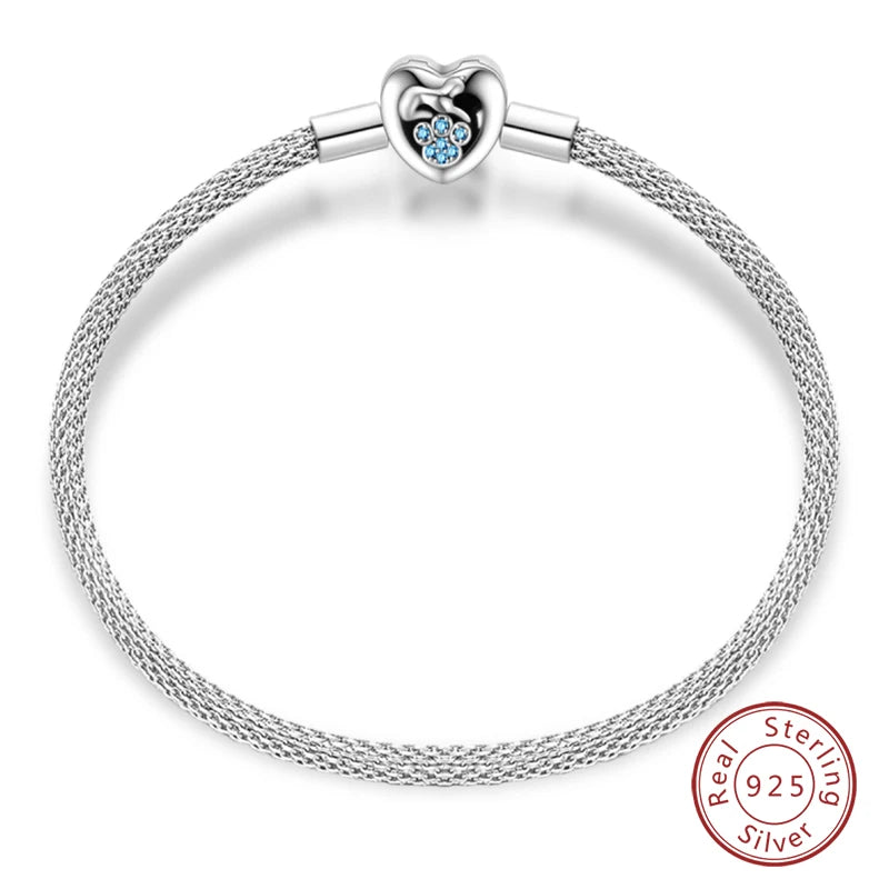 Pulsera de plata ley 925s "La Bebecita"