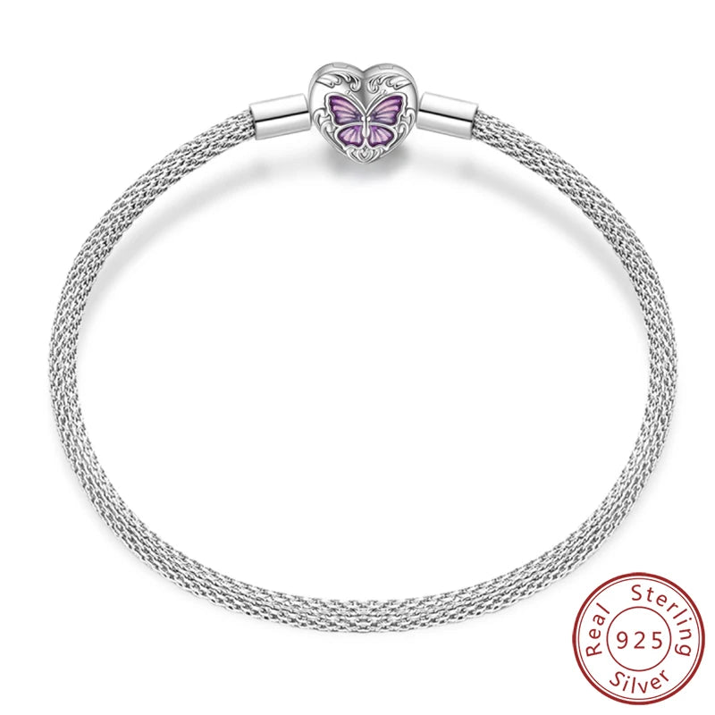 Pulsera de plata ley 925s "La Bebecita"